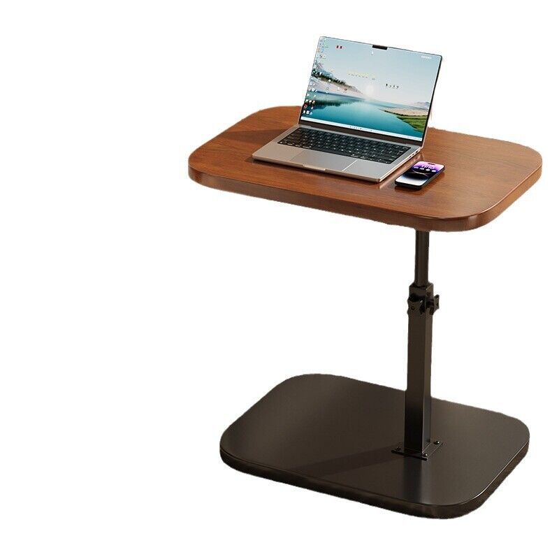 Adjustable C-Shaped Sofa Side End Table Coffee Laptop Table Living Room Bedroom